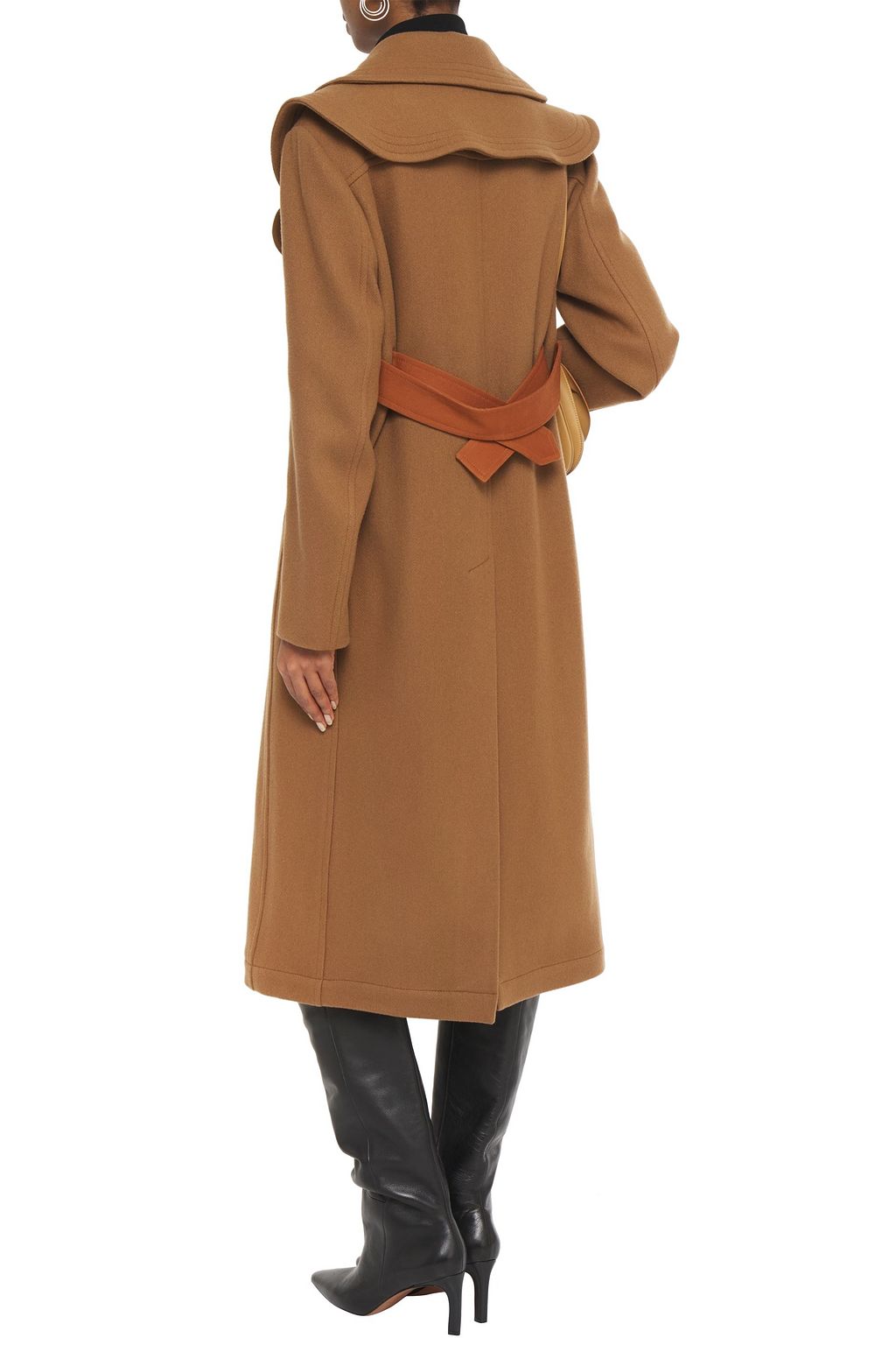LANVIN Double-breasted wool-felt coat