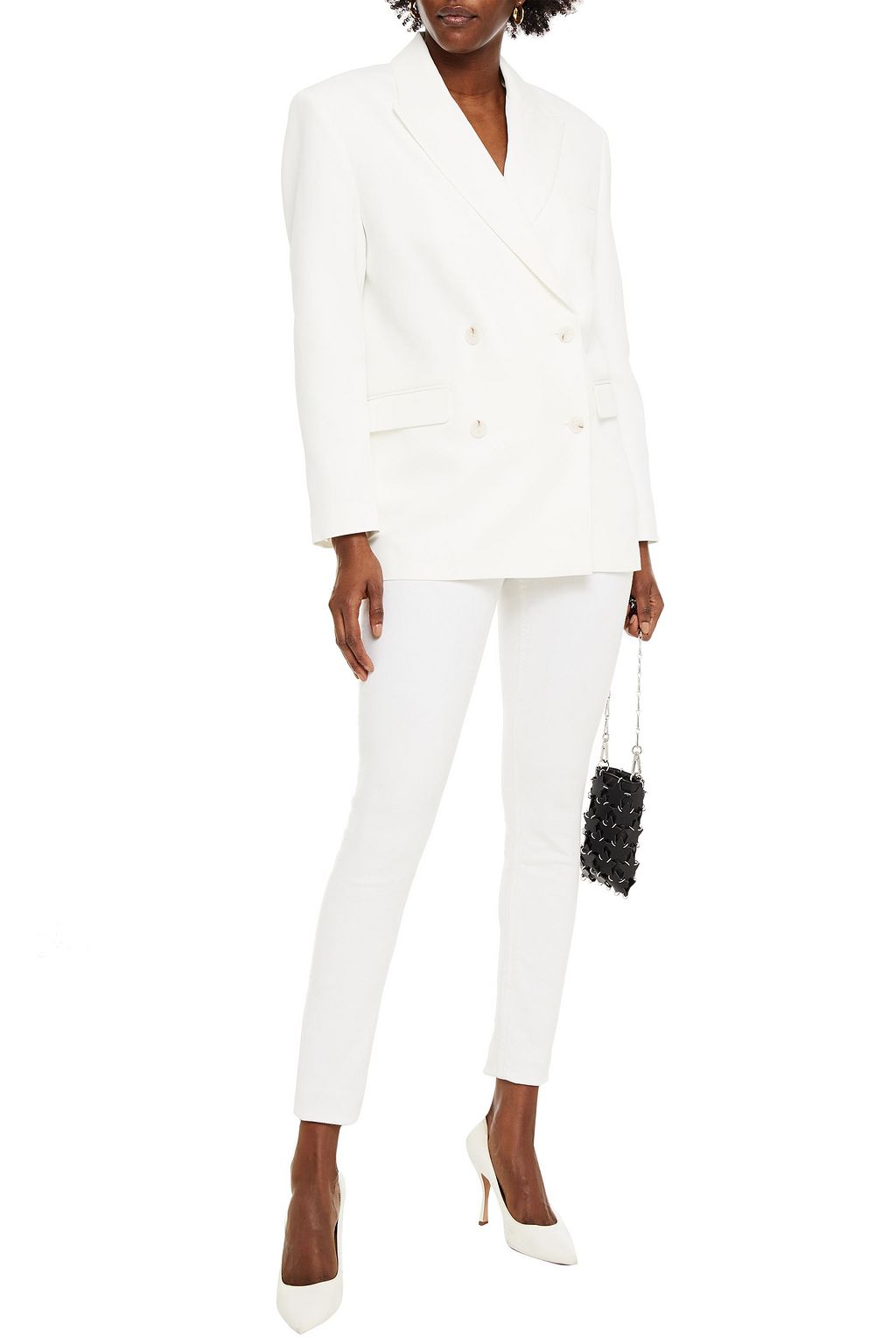 IRO Varzy double-breasted twill blazer | Sale up to 70% off | THE OUTNET