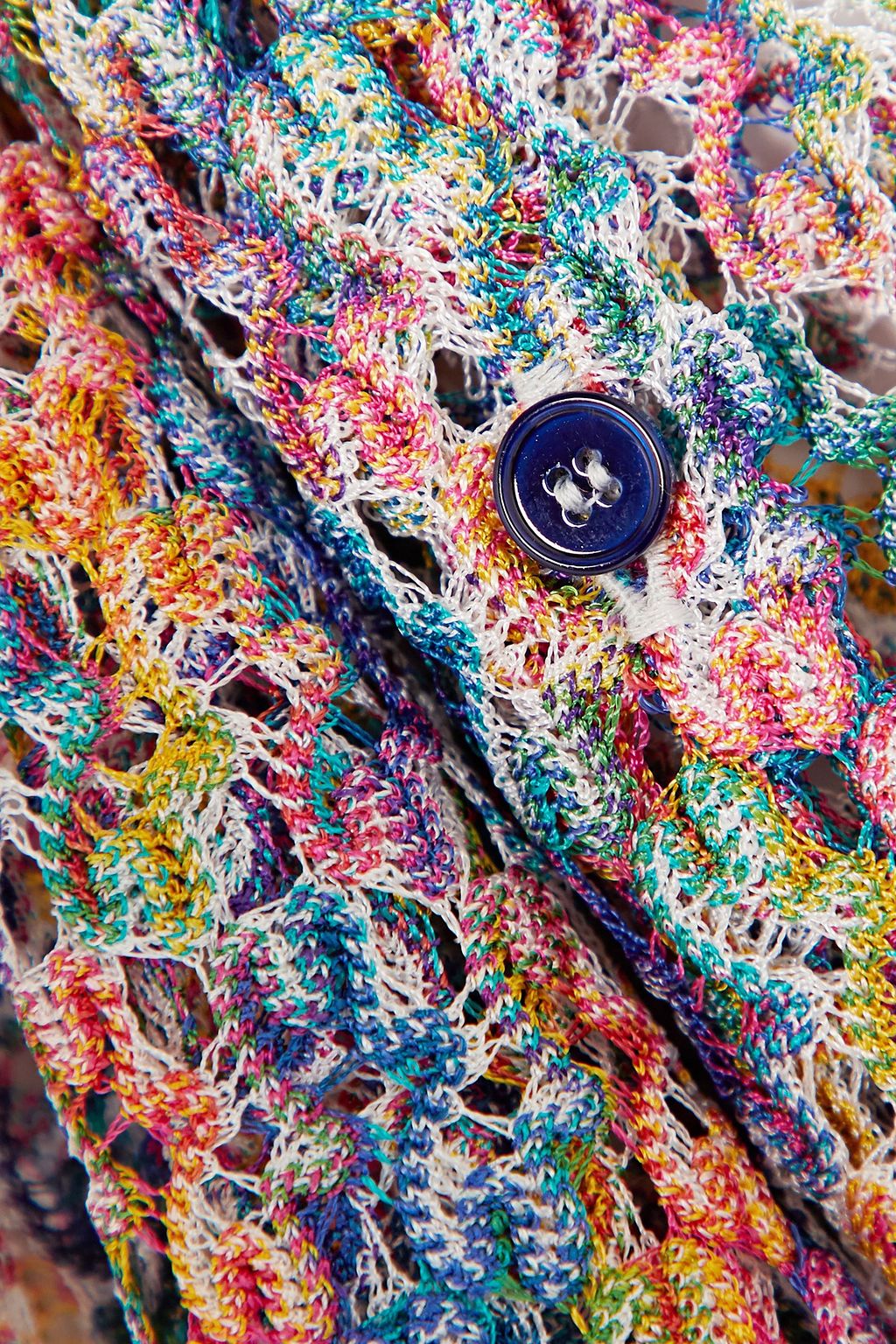 MISSONI Crochet-knit shirt
