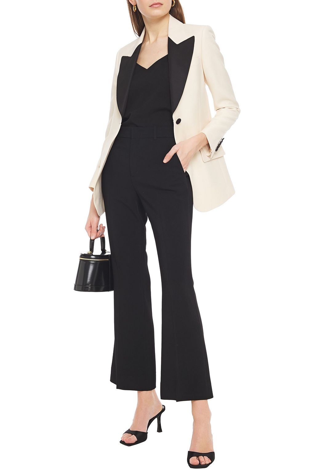 GUCCI Schlaghose aus Stretch-Crêpe
