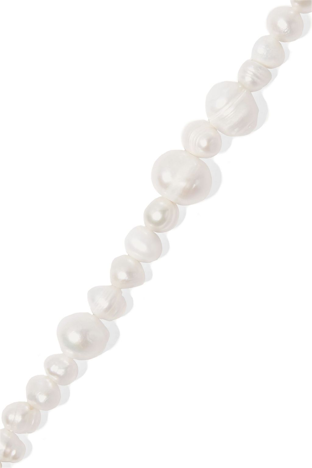 ​ANITA BERISHA Magnolia gold-tone pearl necklace