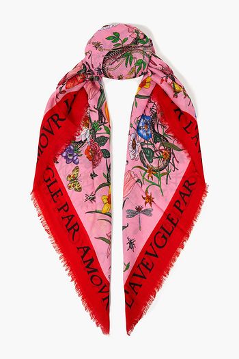 gucci satin scarf