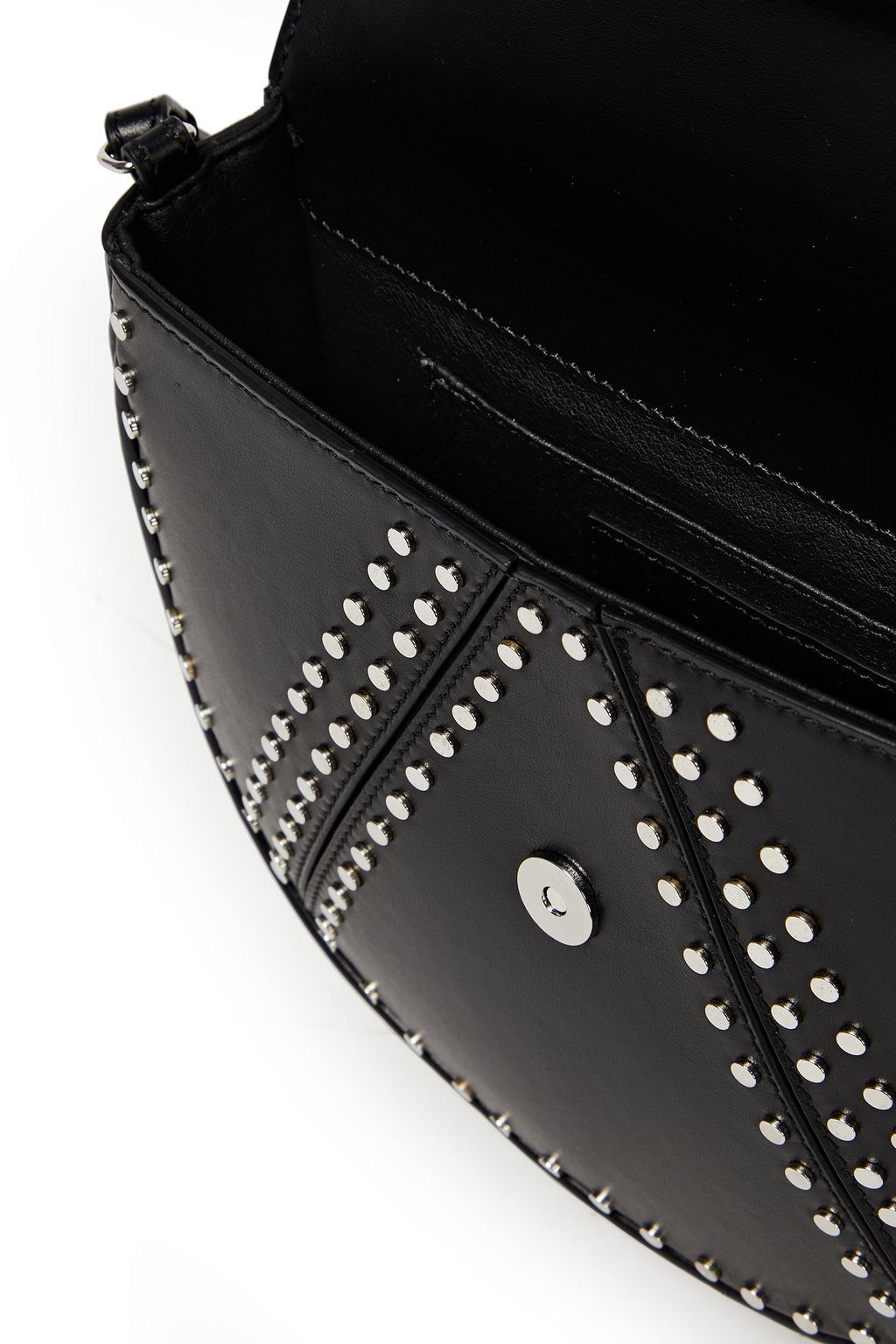 IRO Aguiar studded leather shoulder bag | THE OUTNET