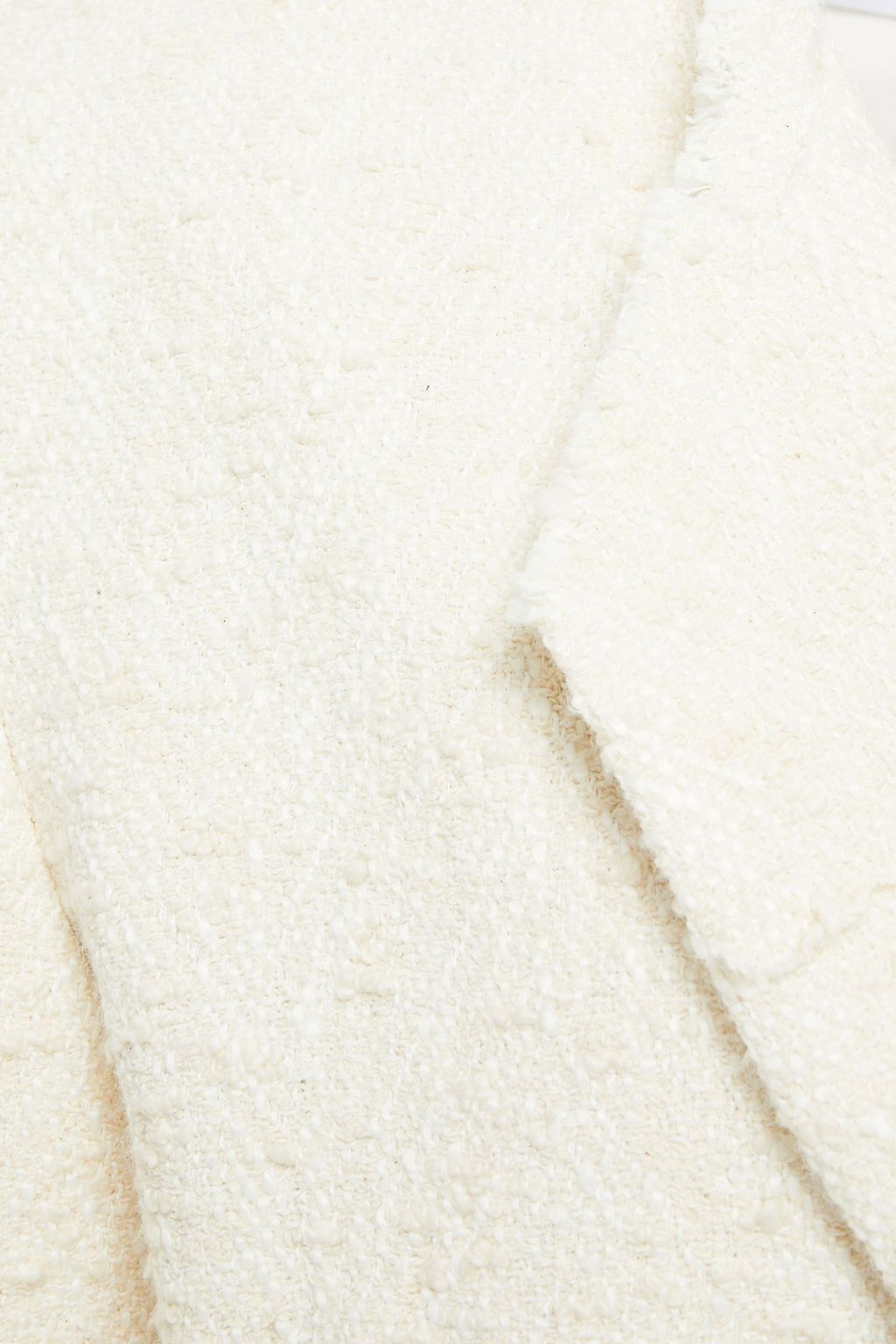 IRO Ikaria double-breasted cotton-blend bouclé-tweed blazer