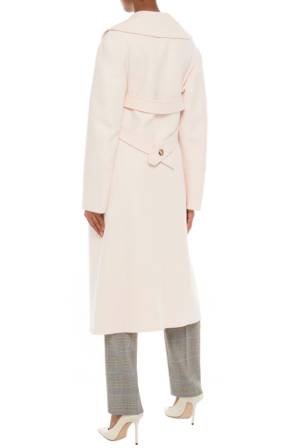 LANVIN Double-breasted wool and cashmere-blend coat