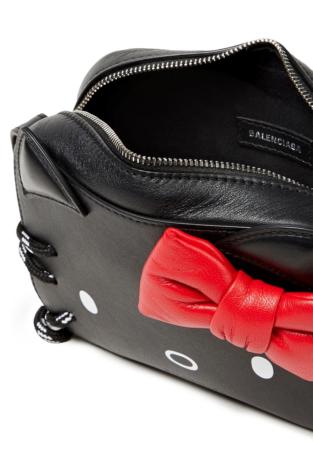 BALENCIAGA + Hello Kitty XS embellished printed leather camera bag