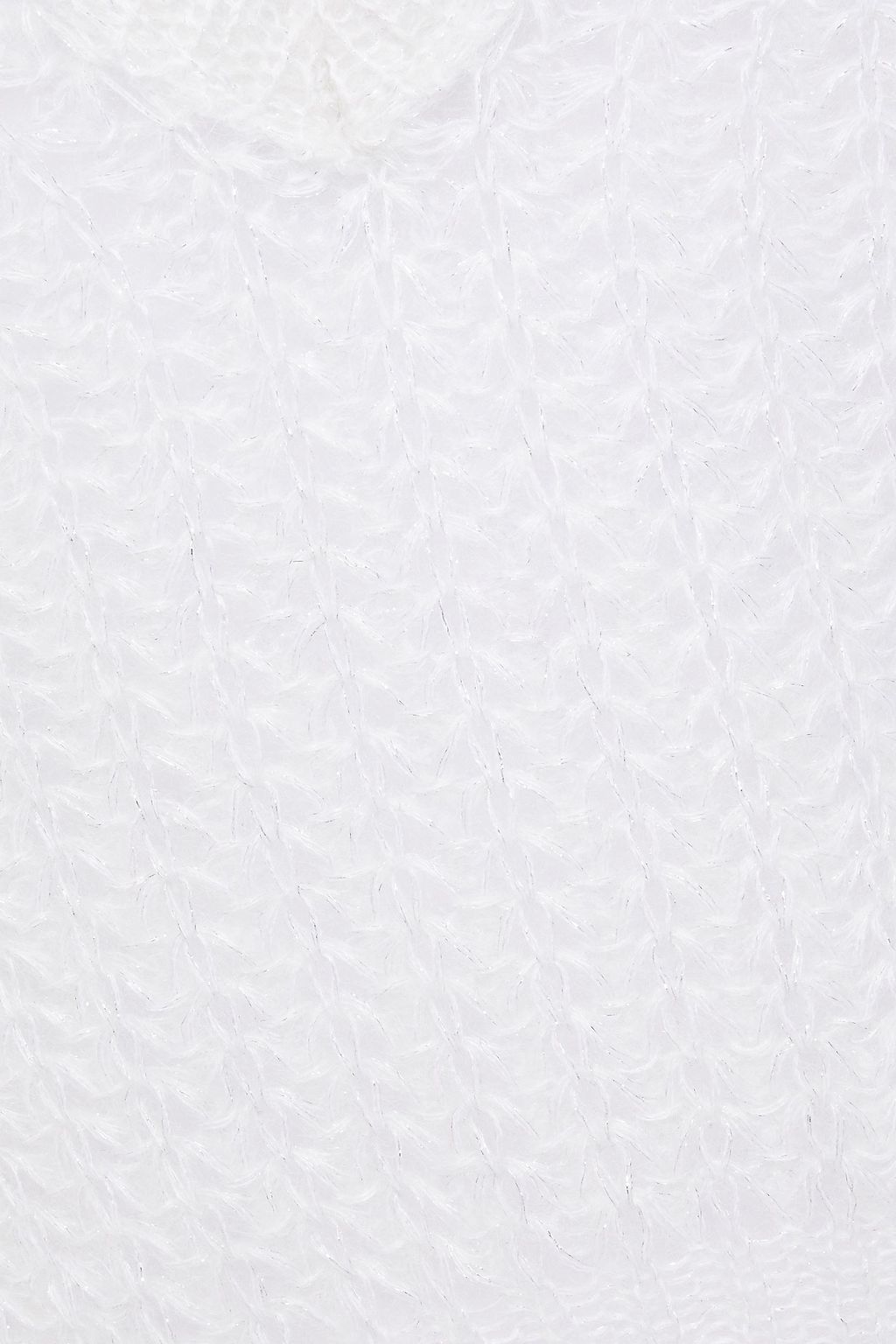 IRO Metallic open-knit mohair-blend sweater
