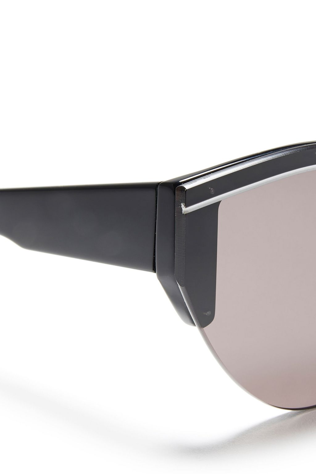 BALENCIAGA Oval-frame acetate sunglasses