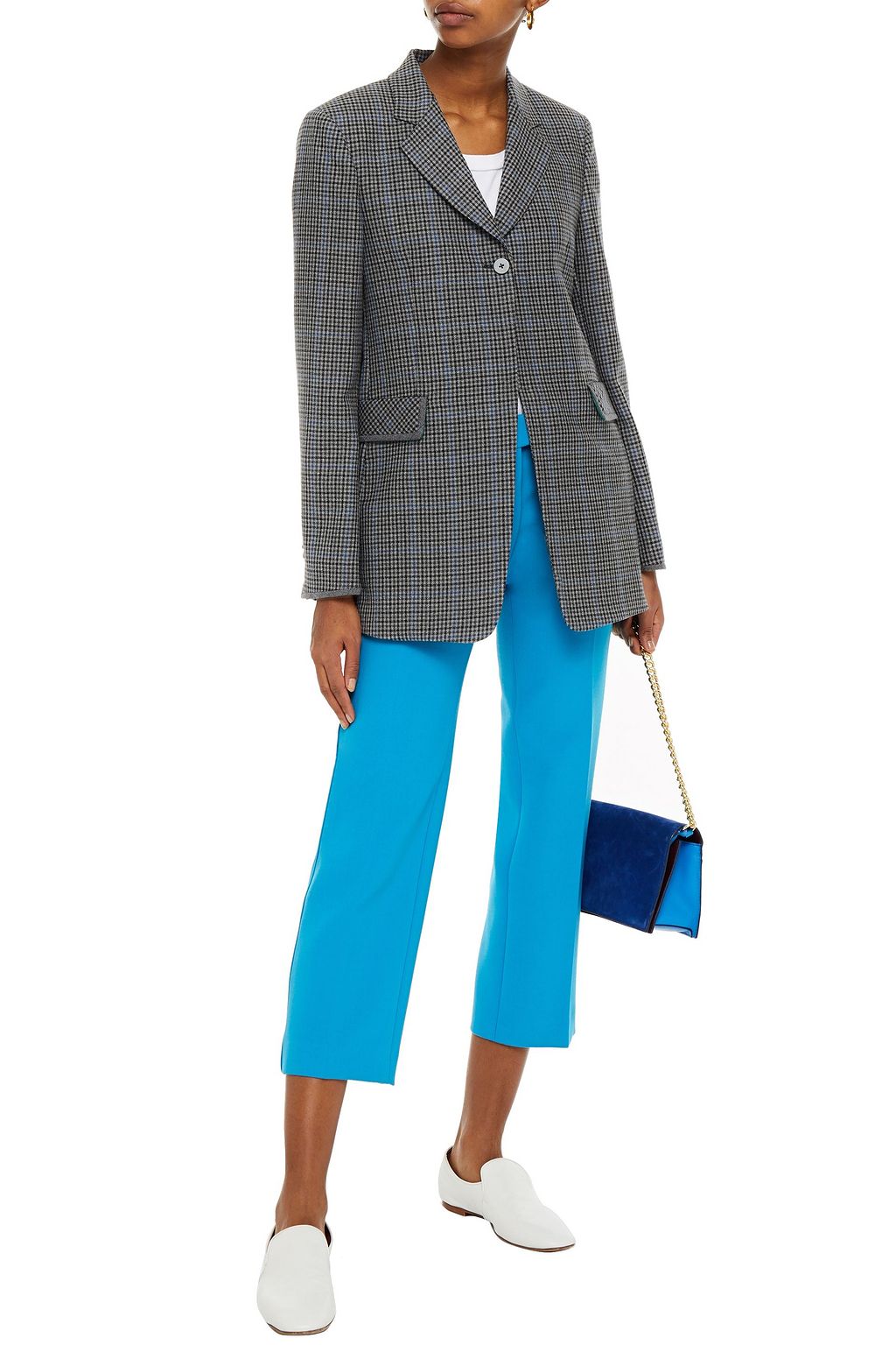PAUL SMITH Checked wool blazer