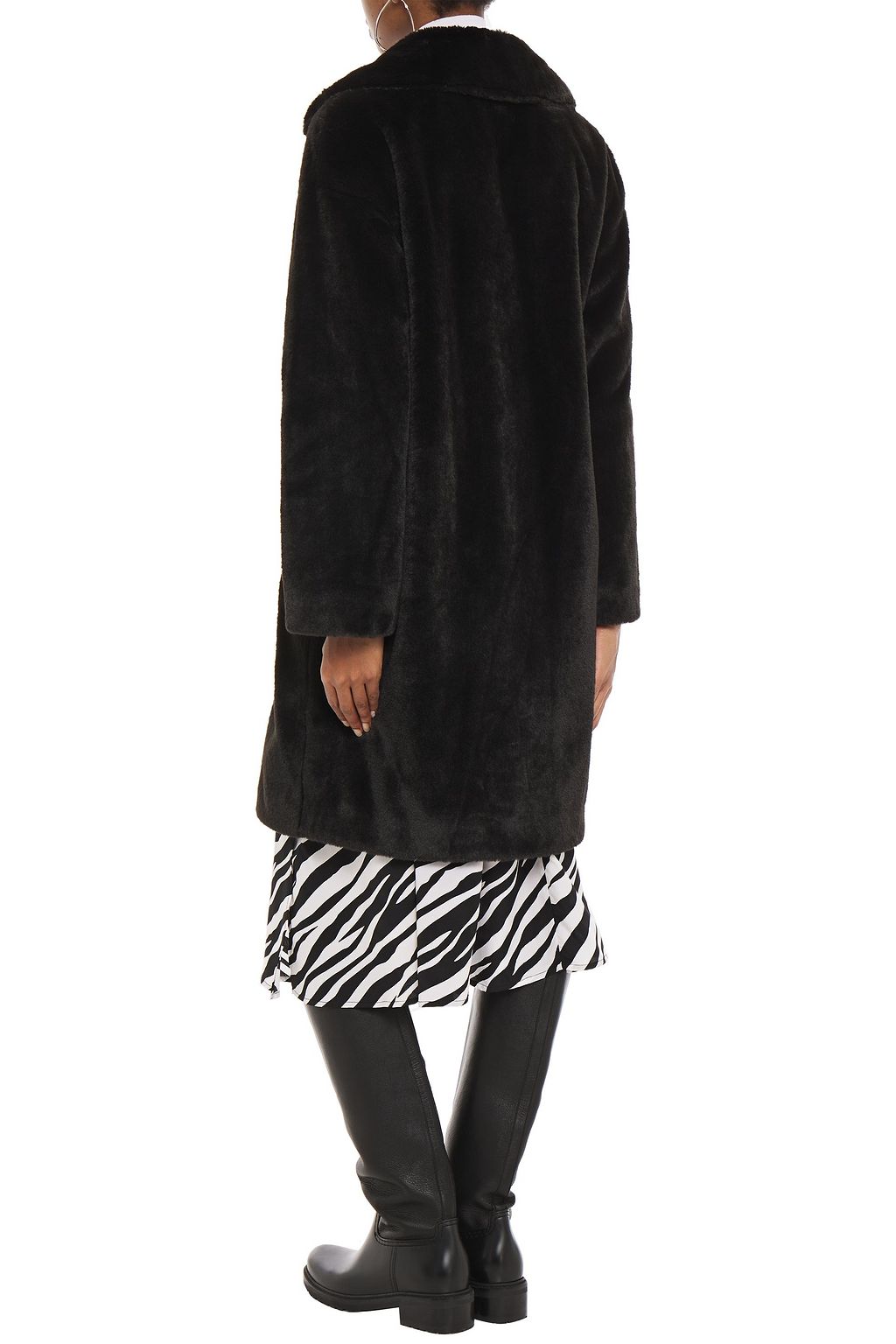 STAND STUDIO Camille faux fur coat
