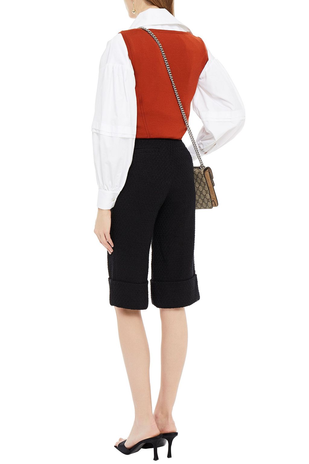 GUCCI Shorts aus Tweed aus einer Baumwollmischung