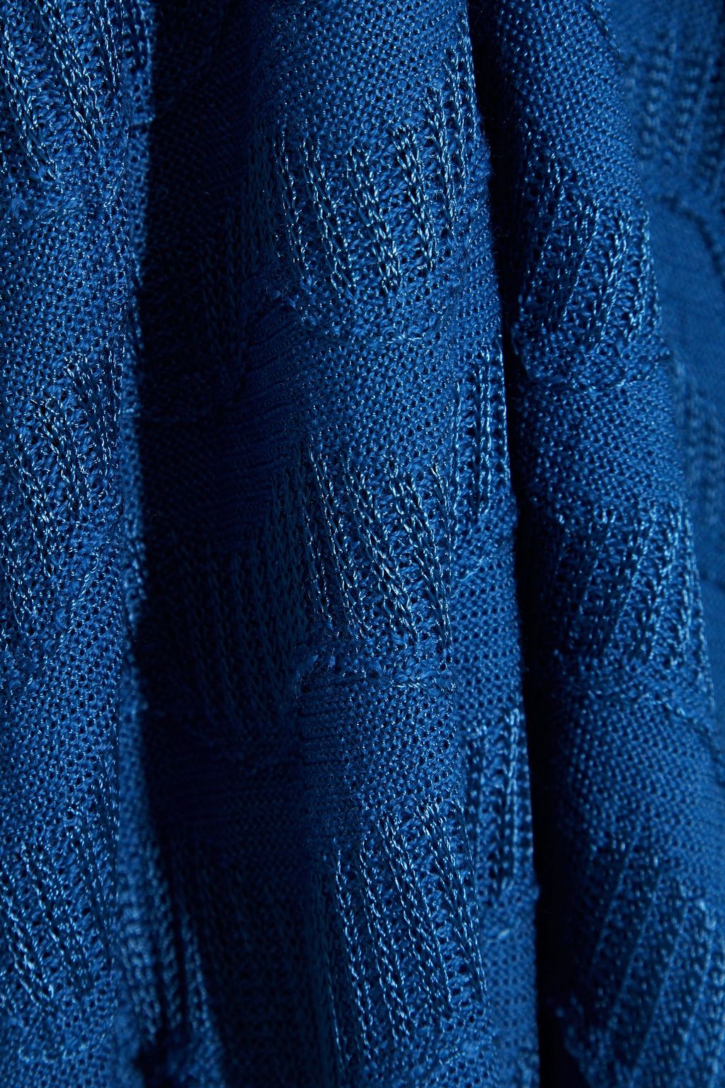 M MISSONI Crochet-knit wool-blend mini dress