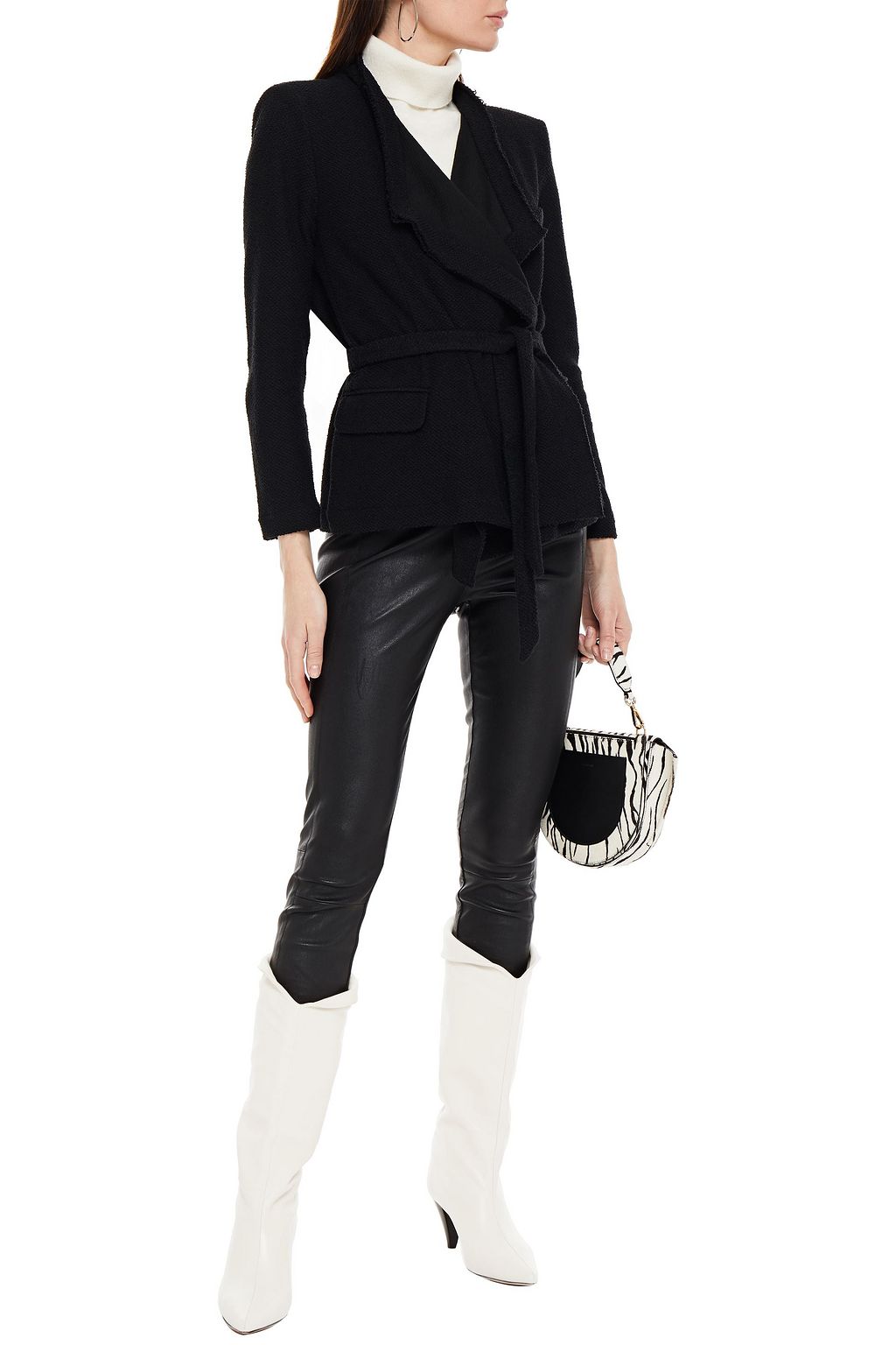 IRO Summy cotton-blend bouclé jacket