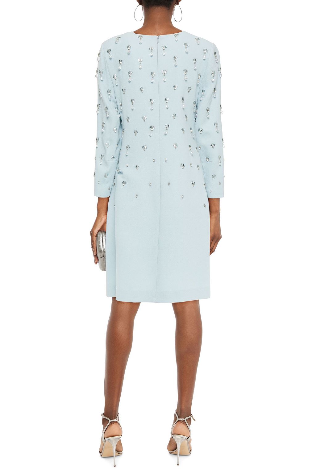 GOAT Jazz embellished wool-crepe dress