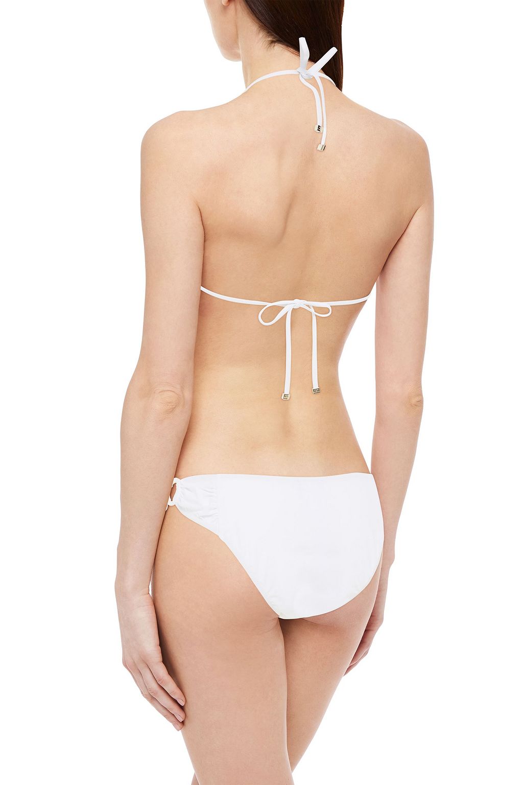 DOLCE&GABBANA BEACHWEAR Ruched low-rise bikini briefs