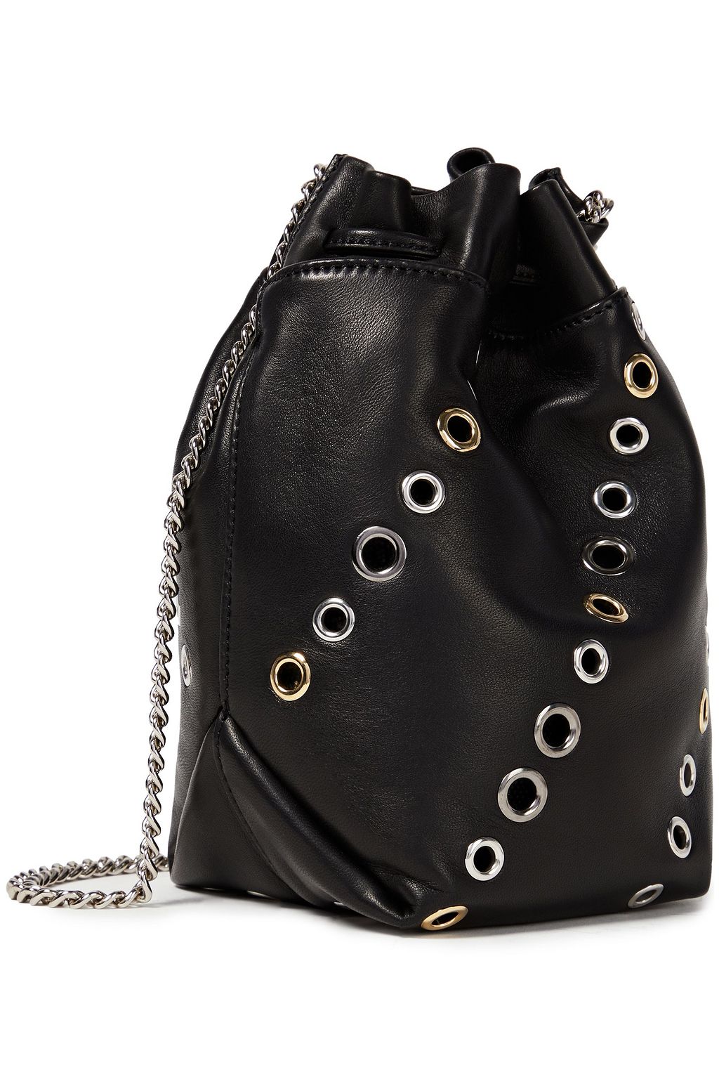IRO Hofa eyelet-embellished leather bucket bag