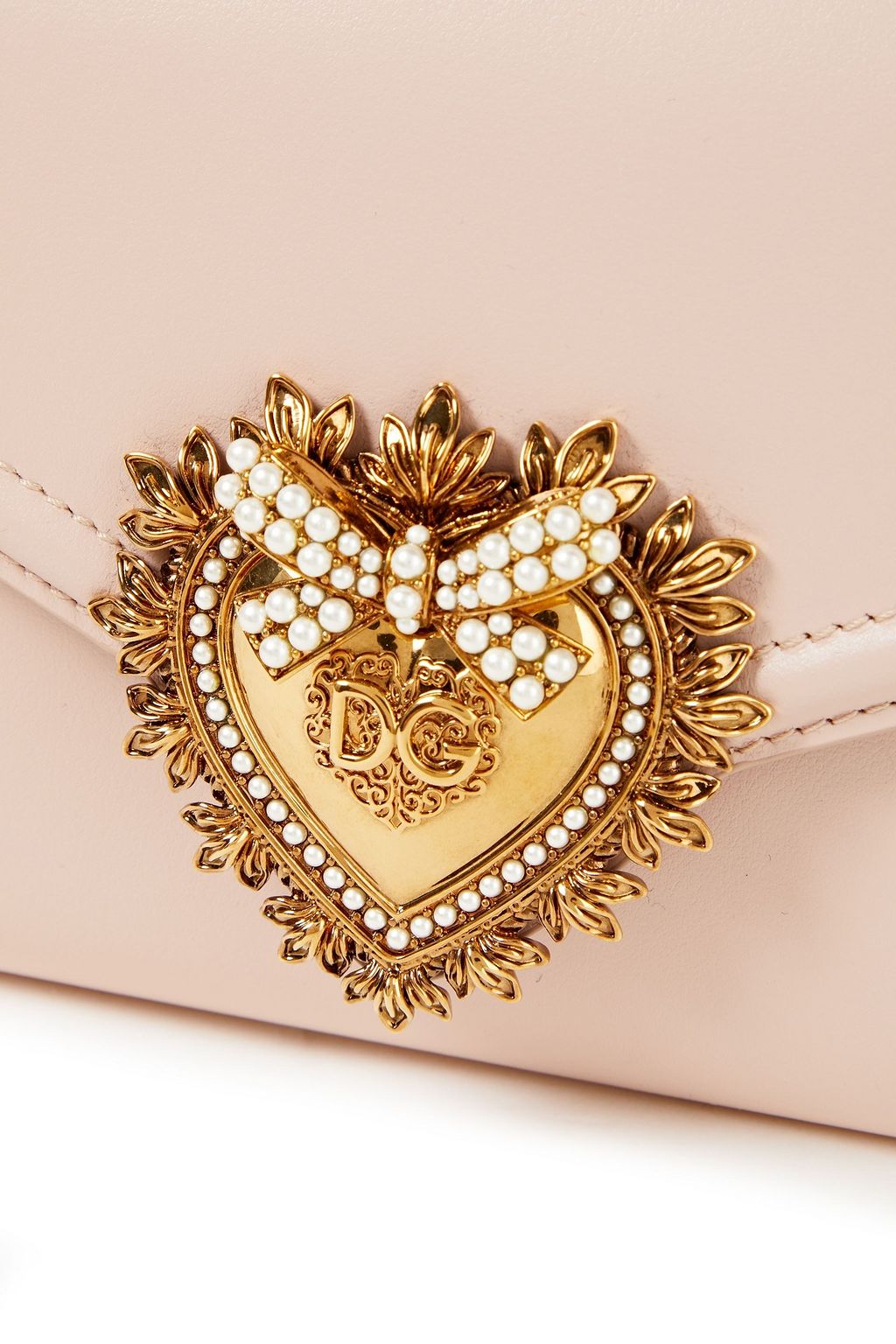 DOLCE&GABBANA Devotion embellished leather belt bag
