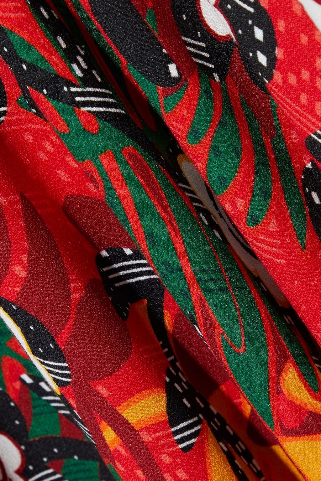 RIXO Thelma printed crepe midi dress