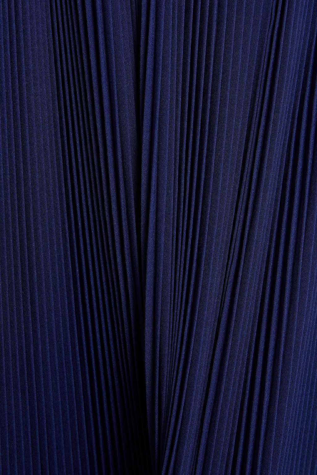 PAUL SMITH Gathered pleated crepe maxi dress