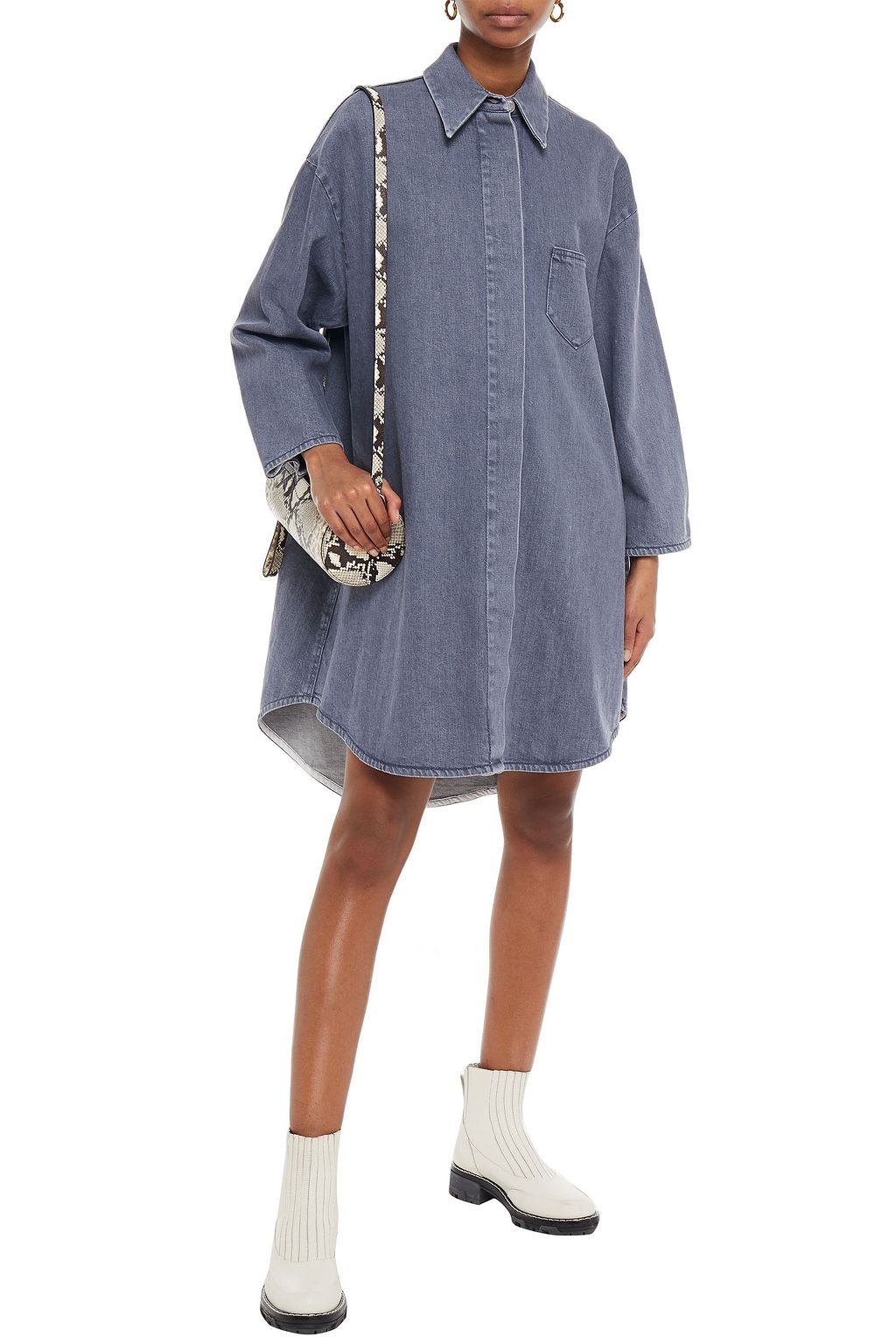MM6 MAISON MARGIELA Oversized denim shirt