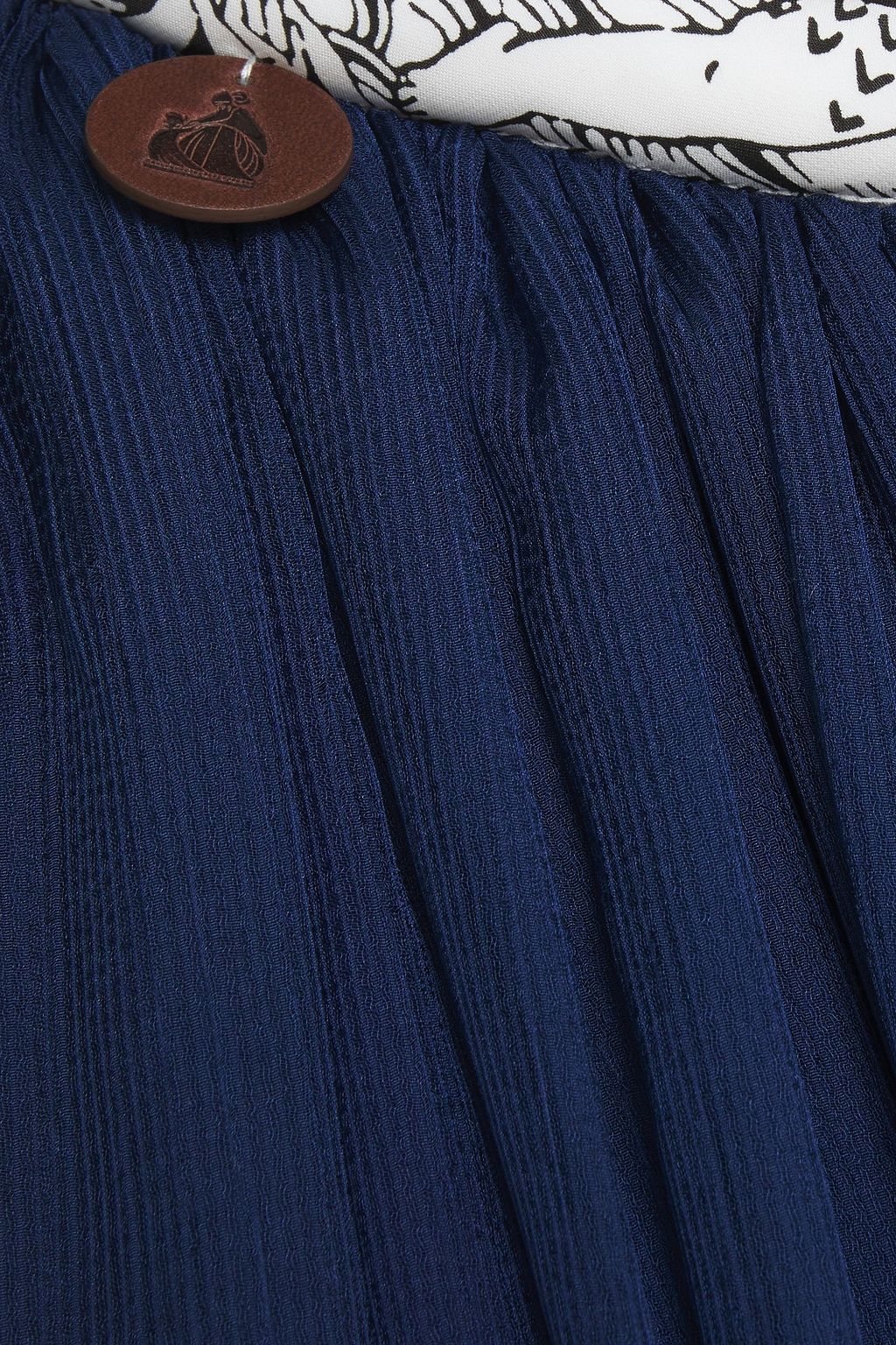 LANVIN Gathered chiffon dress