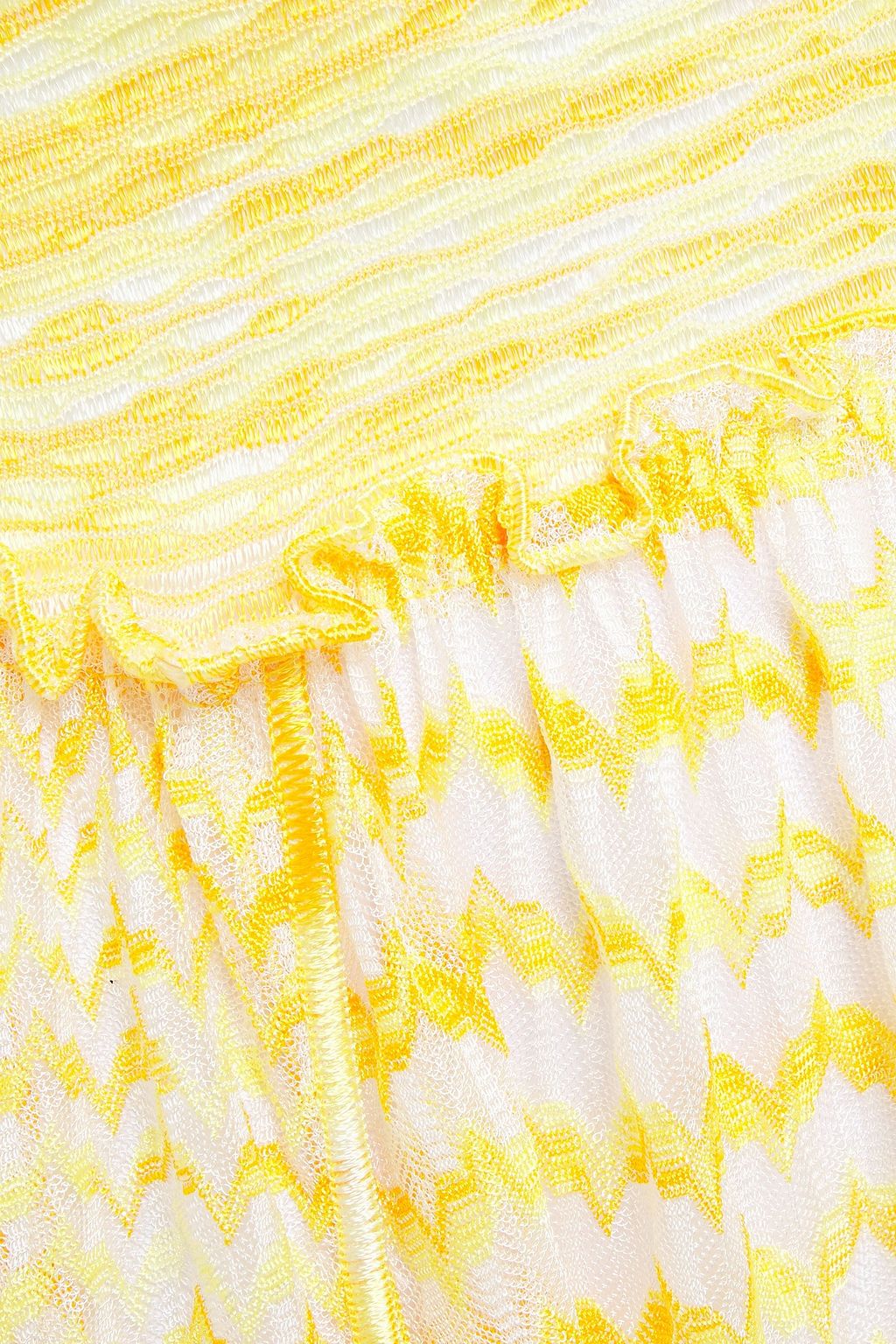 MISSONI MARE Mare ruffle-trimmed crochet-knit maxi dress