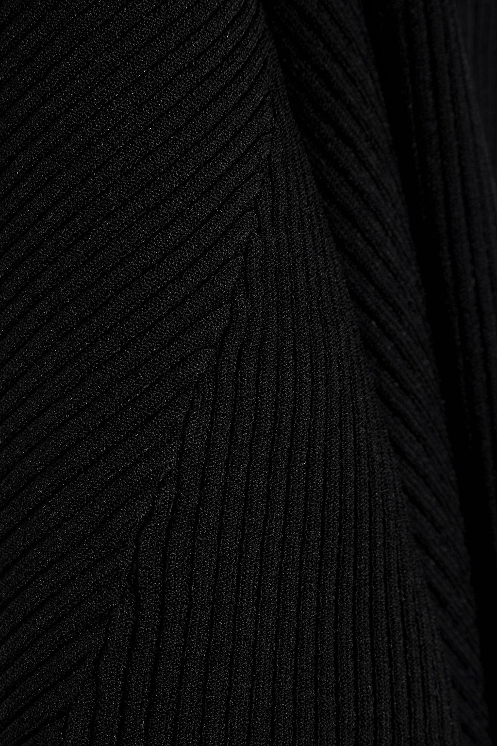 IRIS & INK Fern cropped ribbed jersey top