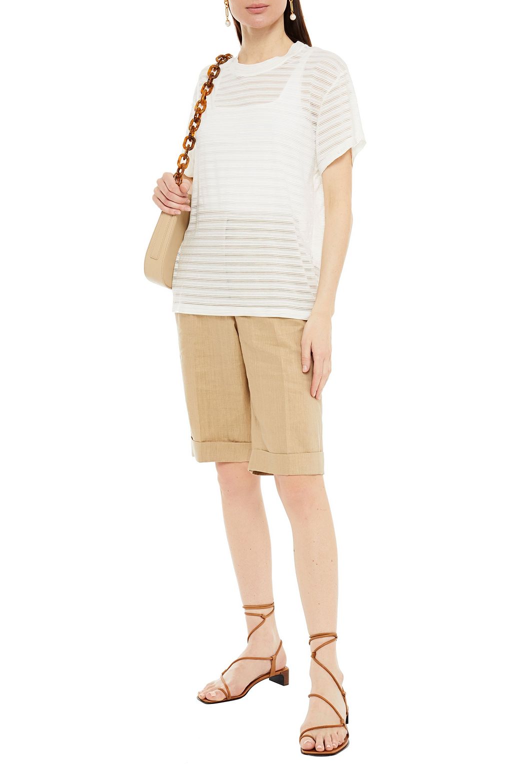 IRO Kadina burnout jersey T-shirt