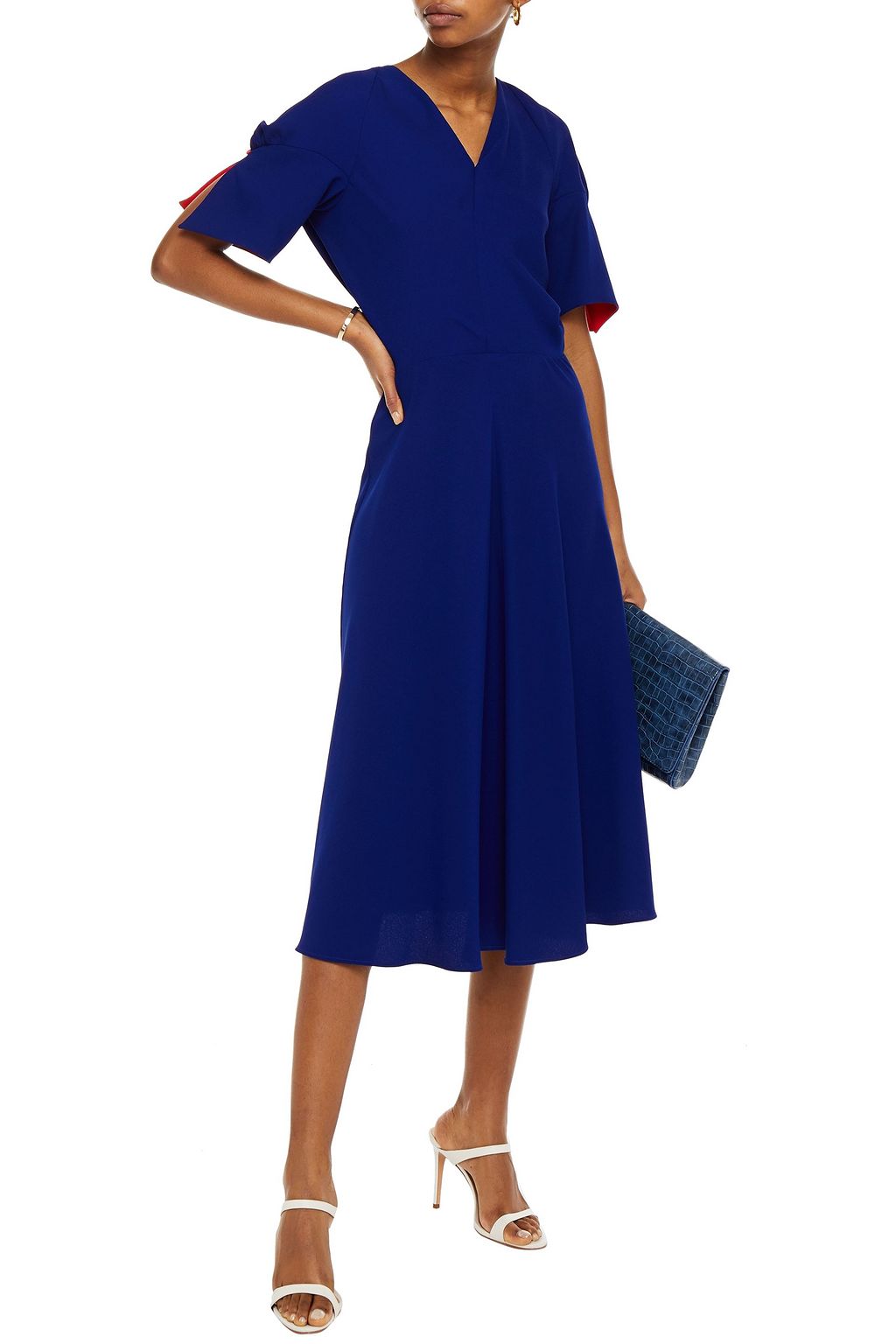 PAUL SMITH Flared cady dress