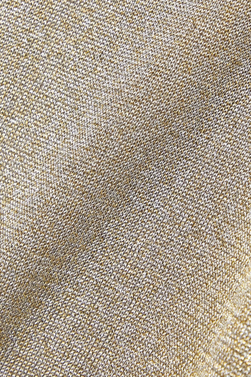 MISSONI Metallic crochet-knit tank