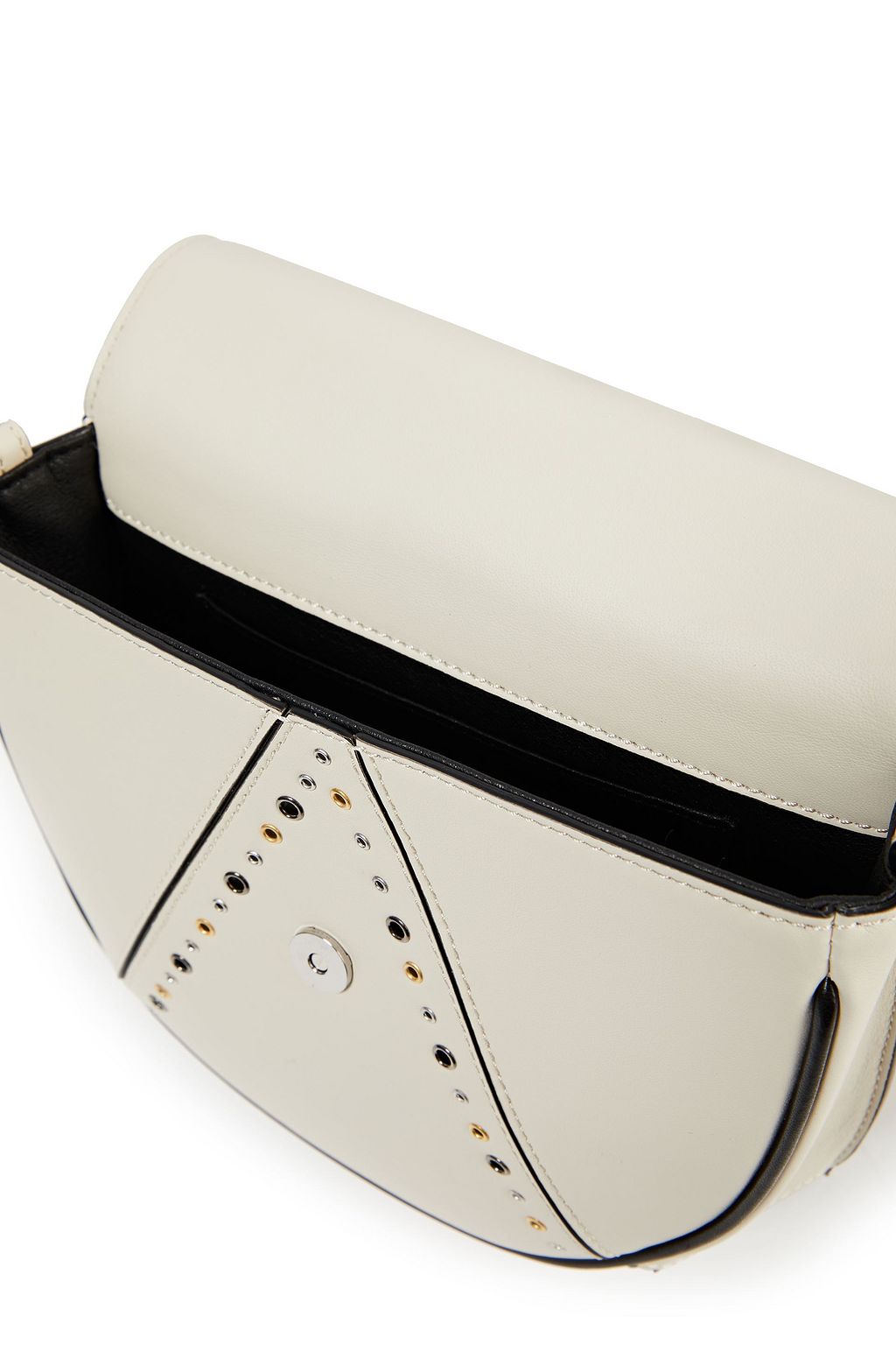IRO Esid eyelet-embellished leather shoulder bag