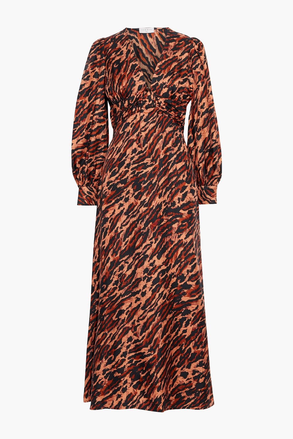 robe sandro orange