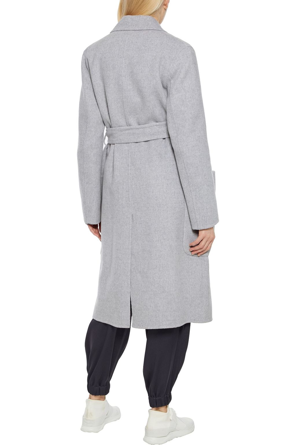 ACNE STUDIOS Carice belted wool-felt wrap coat