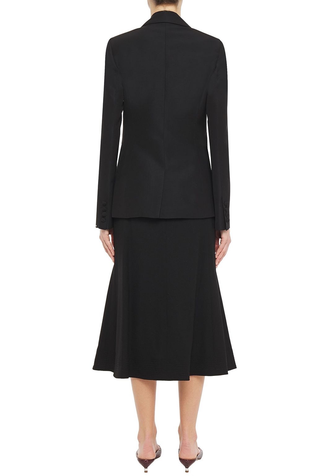 GABRIELA HEARST Silk and cotton-blend faille blazer