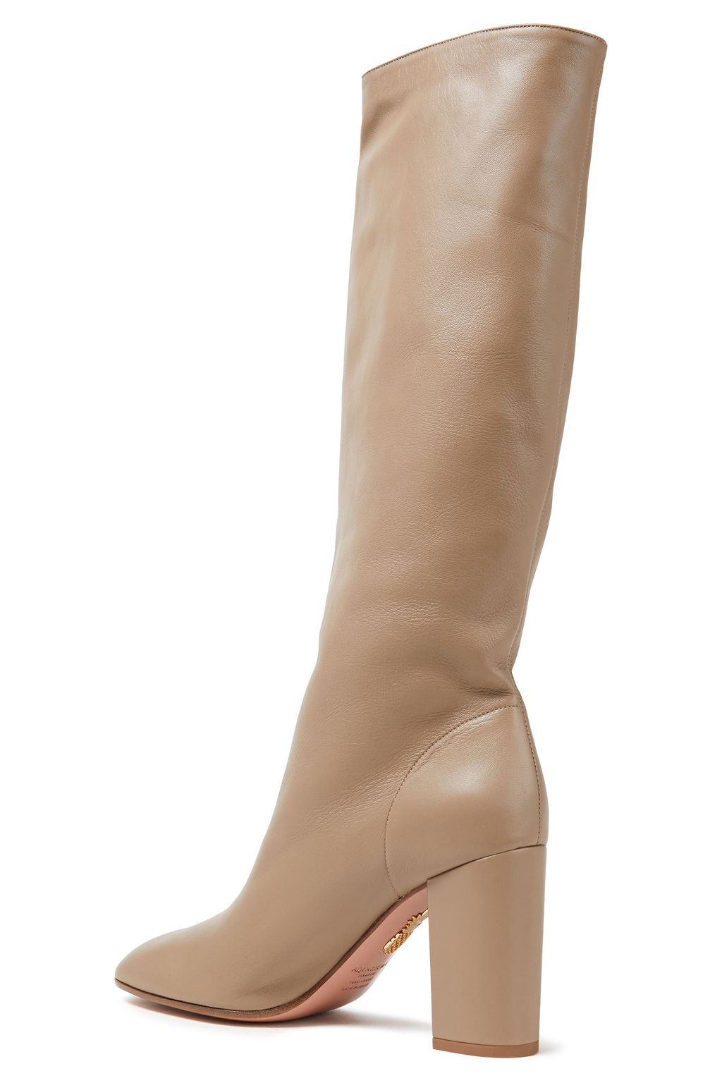 AQUAZZURA Boogie leather knee boots
