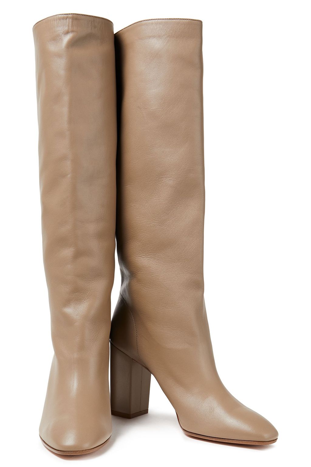 AQUAZZURA Boogie leather knee boots