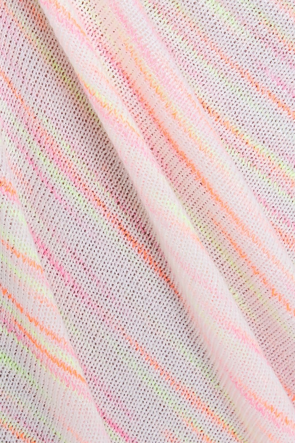 COTTON BY AUTUMN CASHMERE Neon cotton-blend tank