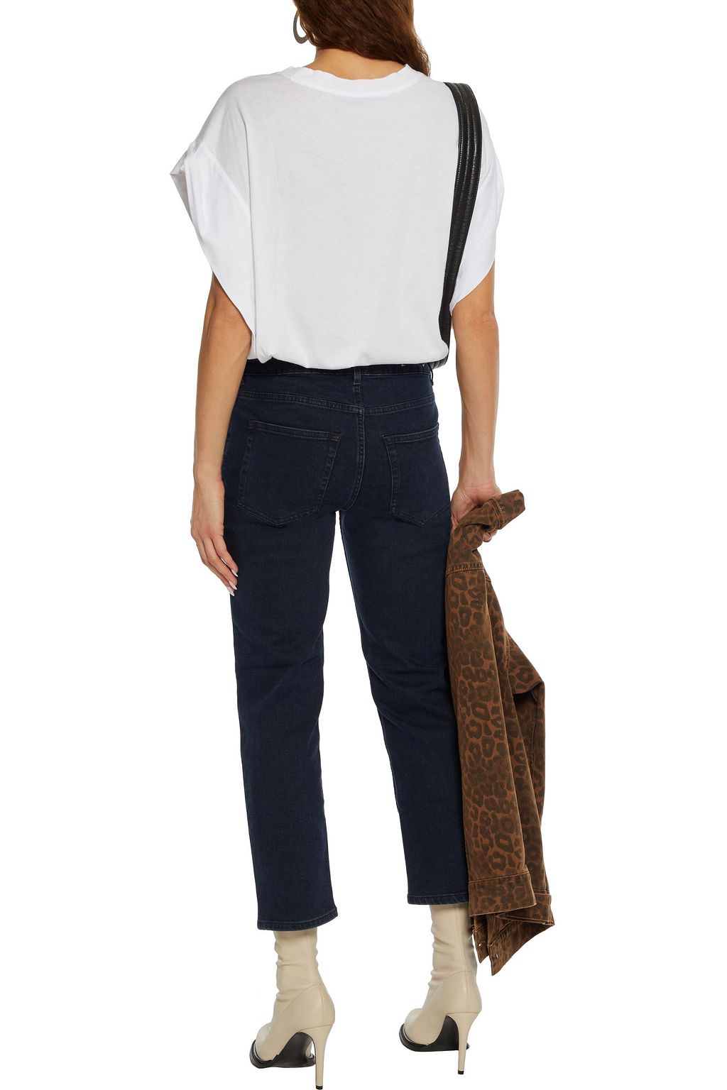 ACNE STUDIOS Lit cropped mid-rise straight-leg jeans
