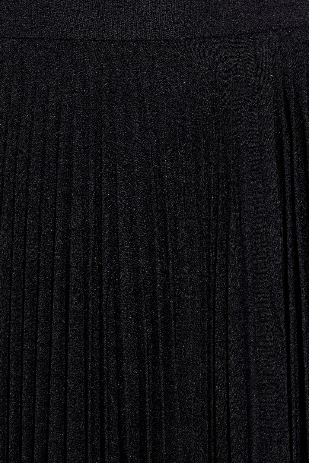 ACNE STUDIOS Pleated crepe skirt