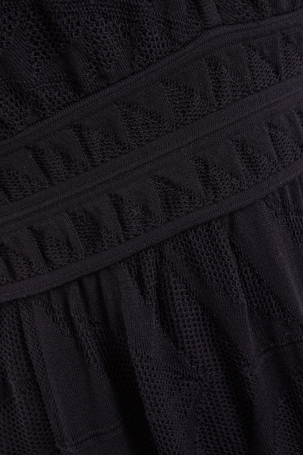 M MISSONI Crochet-knit cotton-blend maxi dress
