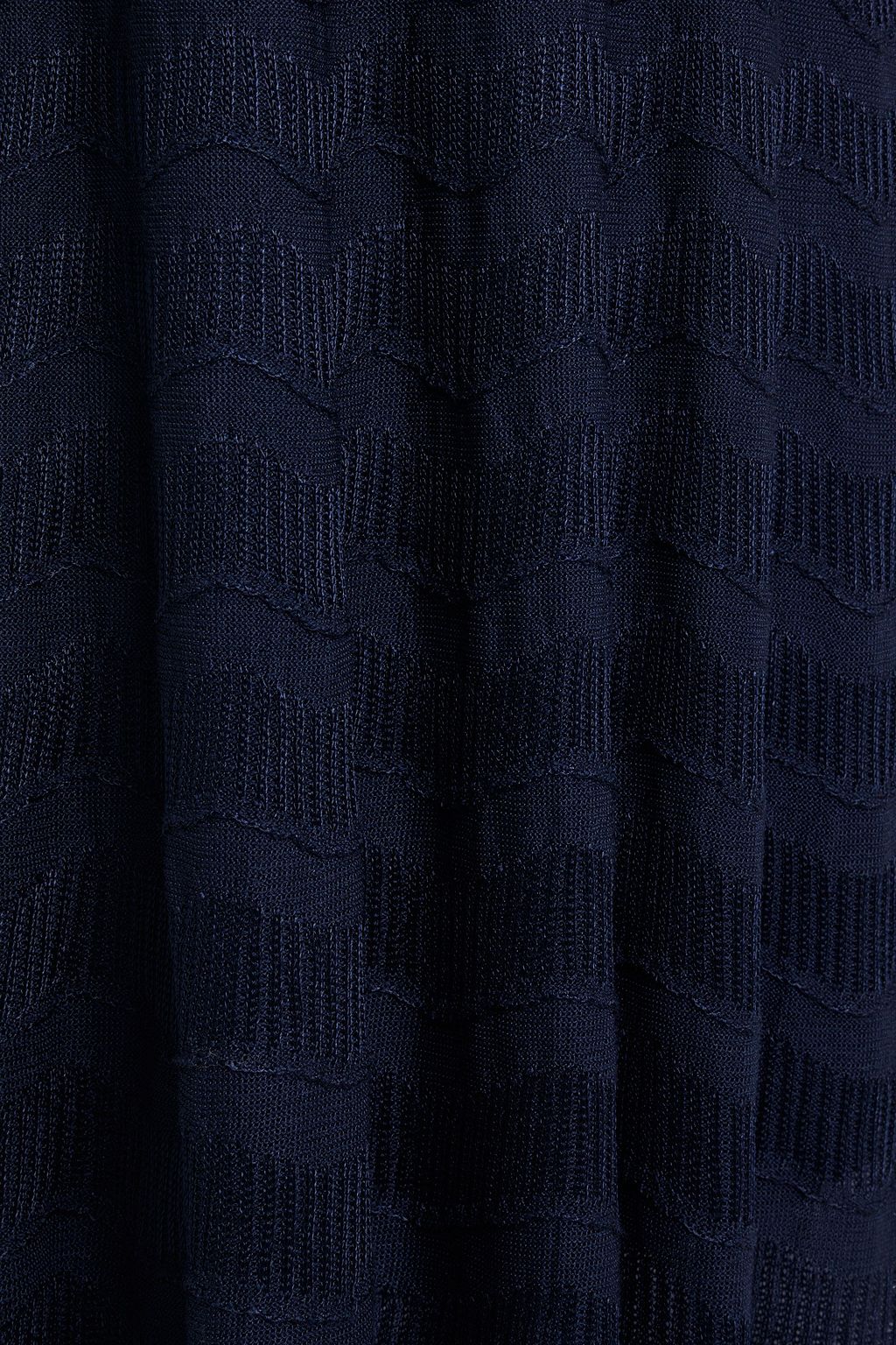 M MISSONI Crochet-knit wool-blend mini dress