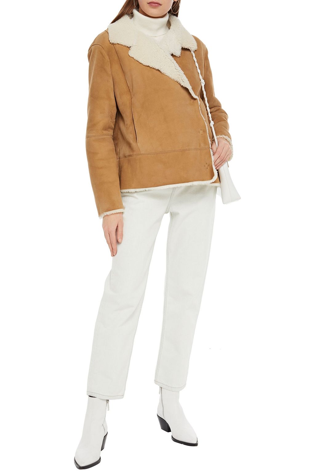 BA&SH Serena shearling jacket