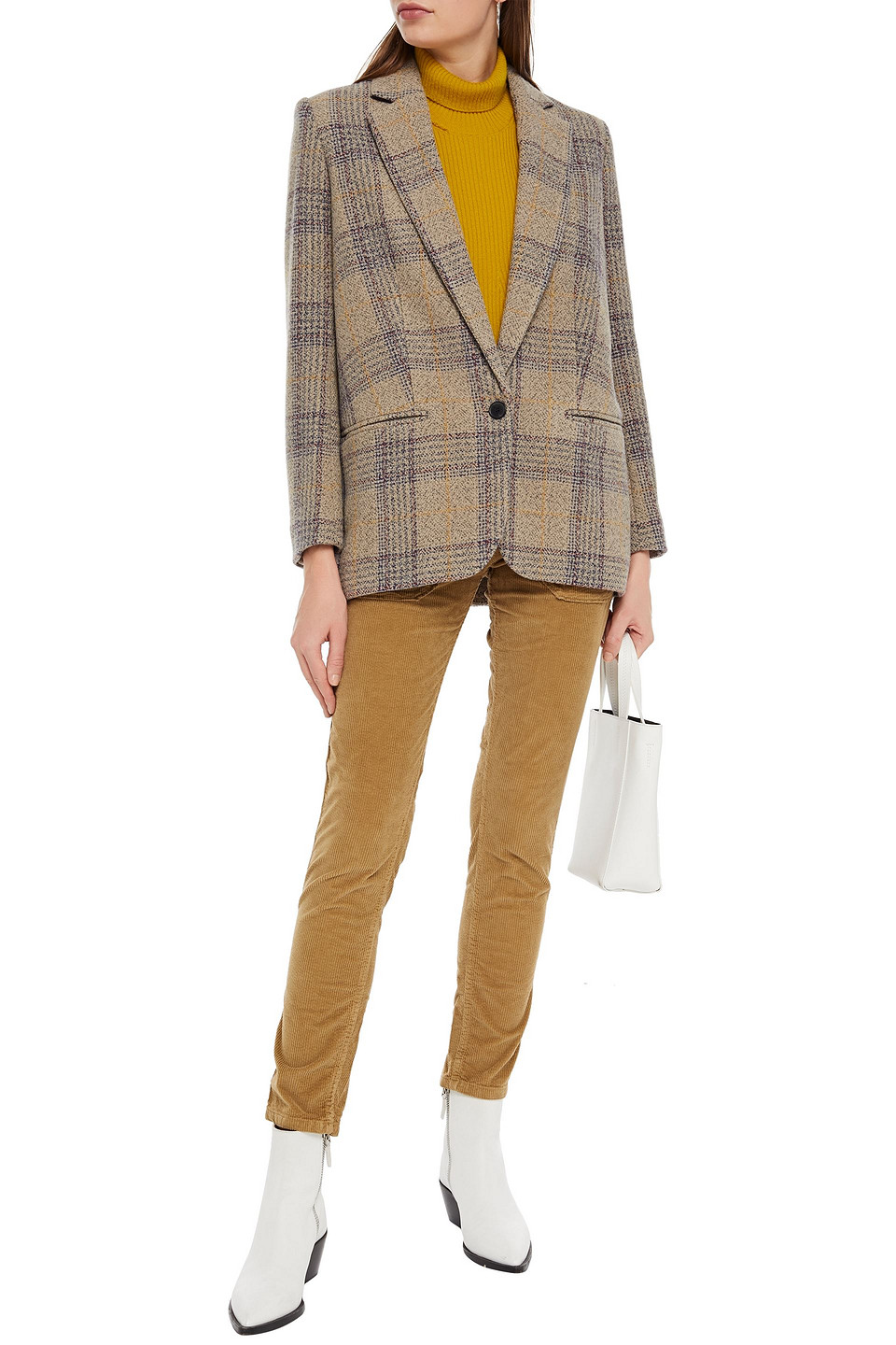 wool tweed blazer