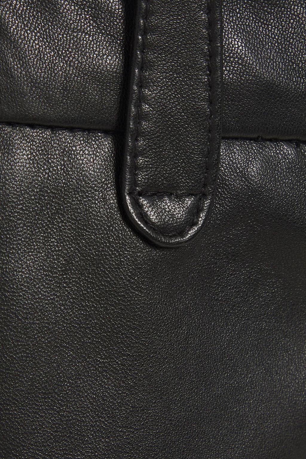 MUUBAA Leather slim-leg pants