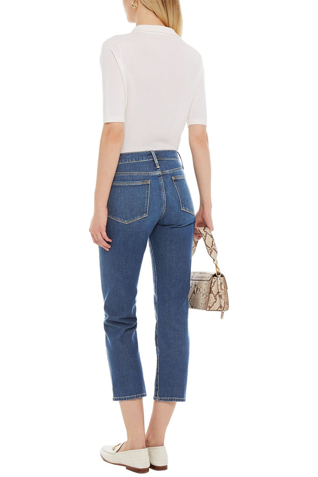 FRAME Le Nouveau Straight high-rise straight-leg jeans