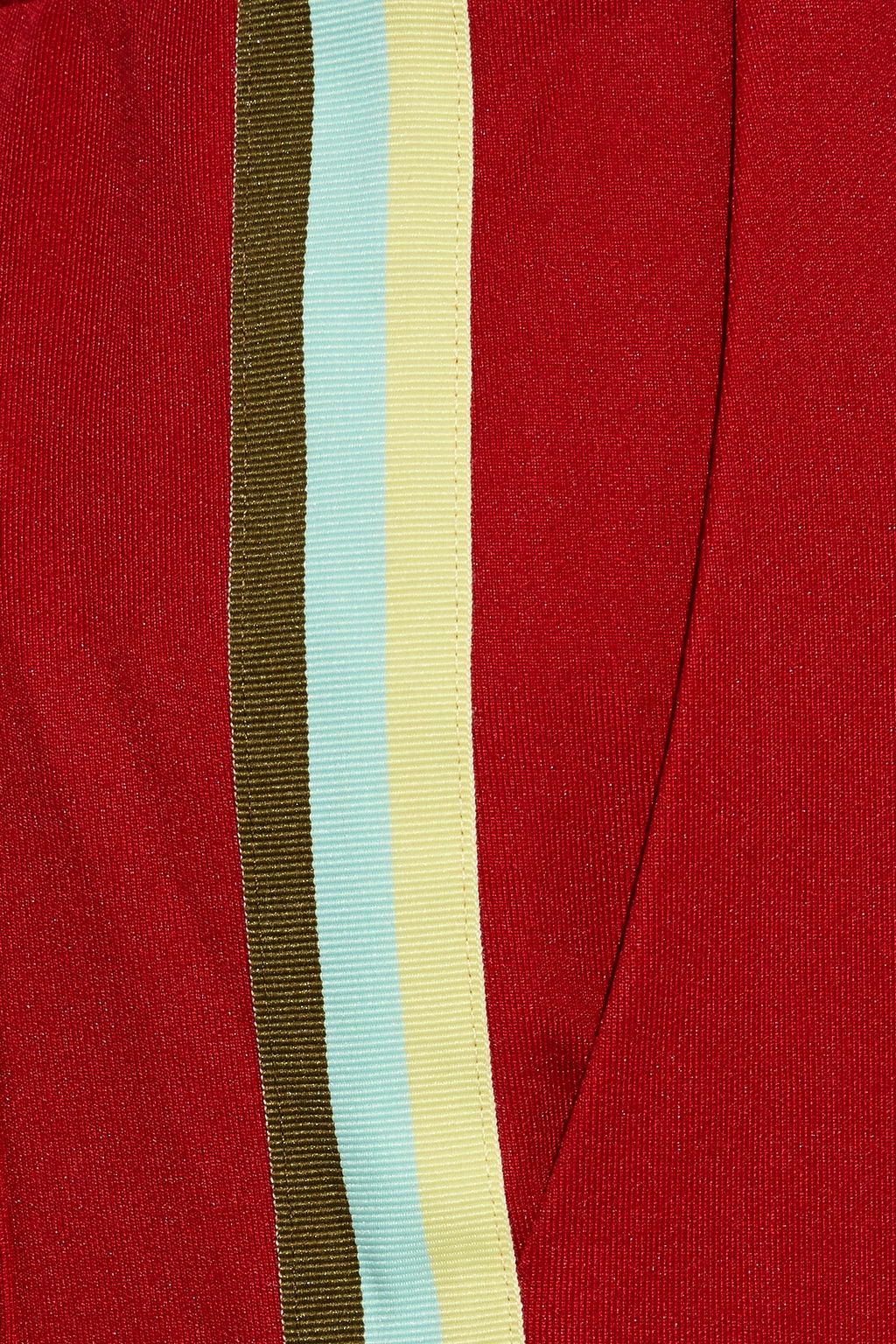 ACNE STUDIOS Striped jersey track pants