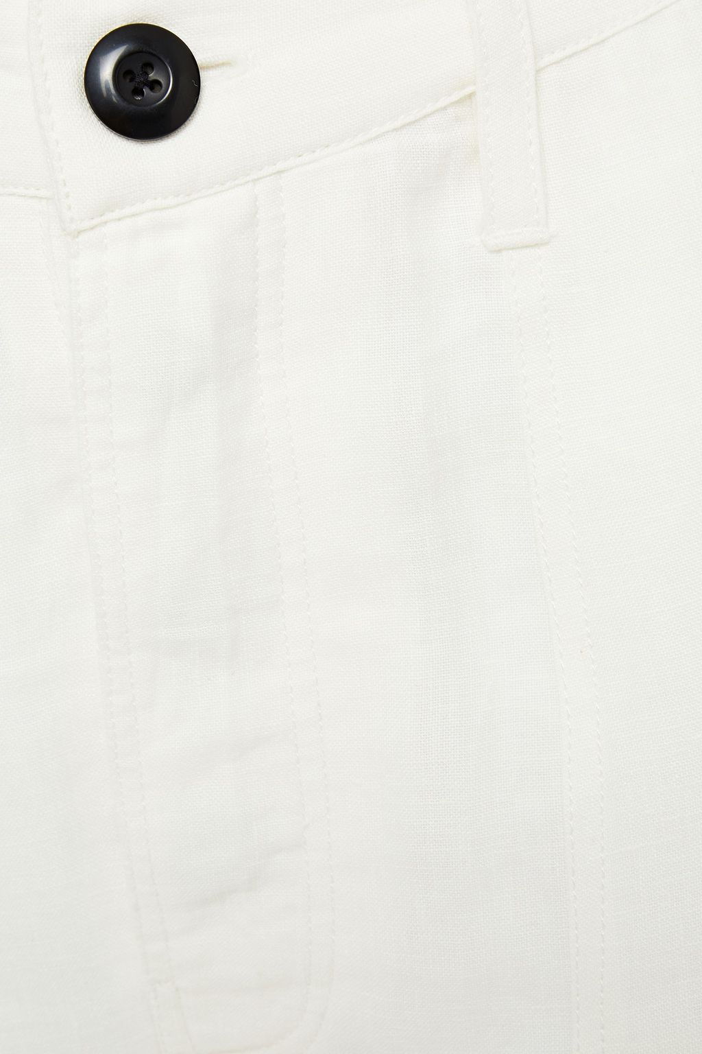 FRAME Le Beau cropped linen slim-leg pants