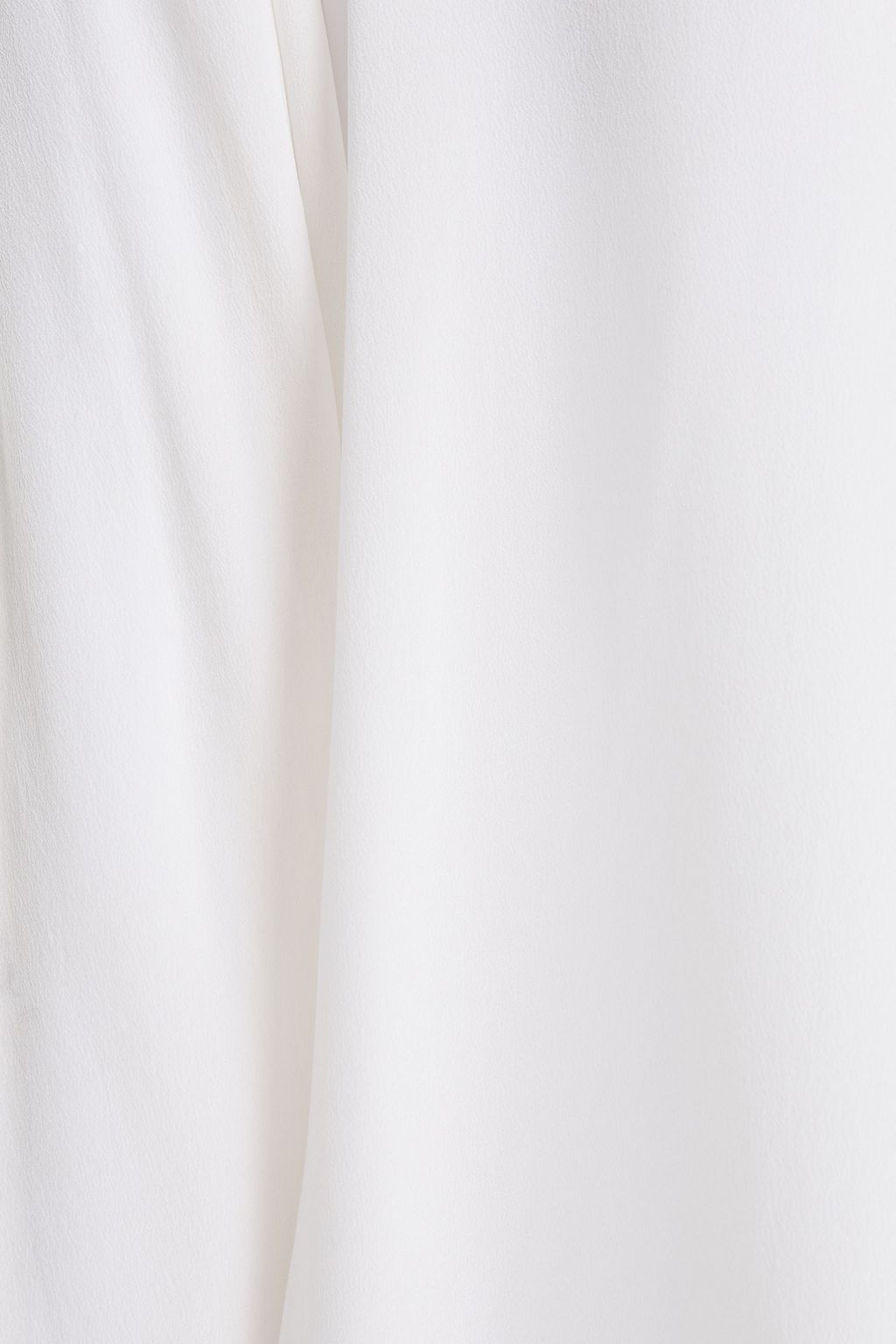 STELLA MCCARTNEY Bow-detailed silk crepe de chine blouse