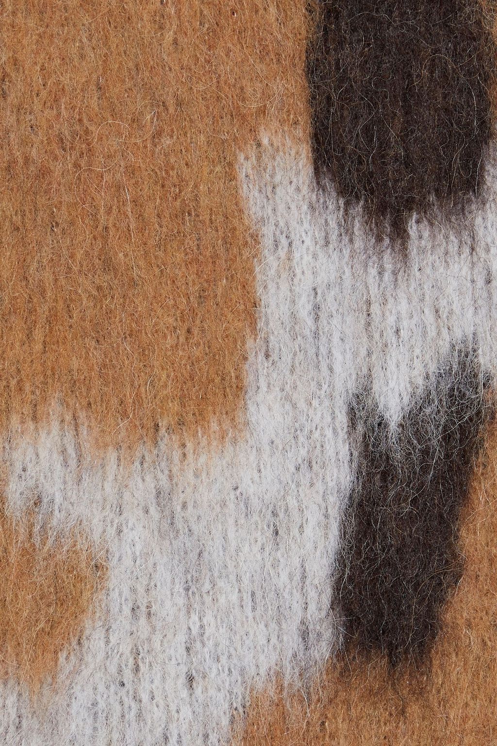 ACNE STUDIOS Brushed jacquard-knit sweater