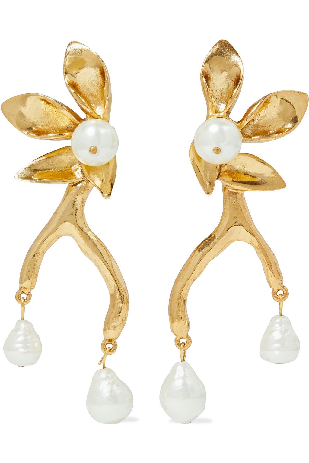 oscar de la renta earrings sale